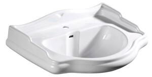 Kerasan Kerasan, chiuveta ceramica RETRO 73x54cm, alb, 104701