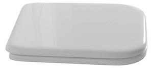 Kerasan Kerasan, scaun WALDORF, Soft Close, alb/crom, 418801