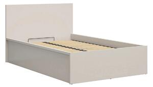 Pat TETRIX 120x200, casmir, PAL laminat, cu somiera si lada depozitare