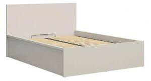 Pat TETRIX 140x200, casmir, PAL, cu somiera si spatiu depozitare