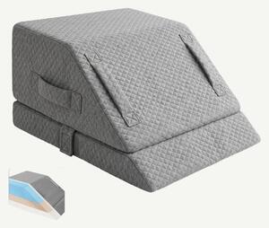 Perna ortopedica ridicare picioare memory foam, inaltime reglabila, hu