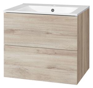 Mereo Mereo, Aira, dulap baie cu chiuveta ceramica 61 cm, MER-CN720