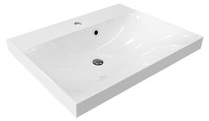 Mereo Mereo, Lavoar pentru mobila, 61x46x17 cm, marmura turnata, alb, MER-UCM6146