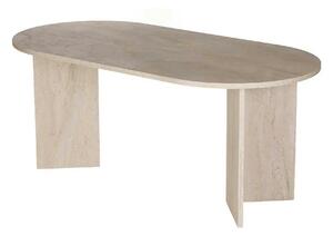 Masa SABLIN, travertin, PAL laminat, 180x90x75 cm