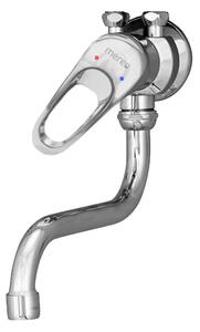 Mereo Mereo, baterie pentru chiuvetă montată pe perete cu braț de 3/4", crom, MER-CBE301020M