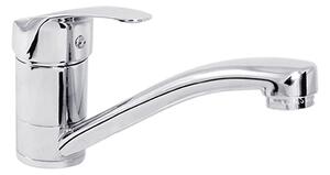 Mereo Mereo, Baterie chiuveta, Sonata, cu brat plat 170 mm, crom, MER-CB20101N