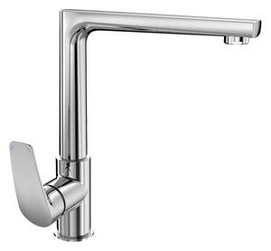 Mereo Mereo, baterie chiuveta, Eve, cu brat plat deasupra manetei, inaltime 273 mm, crom, MER-CBV201