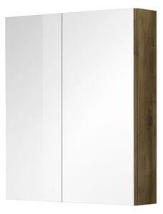 Mereo Mereo, Galerie baie 60 cm, dulap oglindă, 2x uși, MER-CN716GH
