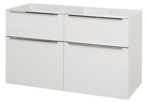 Mereo Mereo, Mailo, dulap baie 121 cm, mâner cromat, MER-CN513S