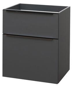 Mereo Mereo, Mailo, dulap baie 61 cm, mâner negru, MER-CN530SB