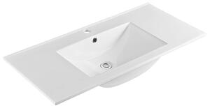 Mereo Mereo, chiuveta de mobila SLIM, 101x46x18 cm, ceramica, alb, MER-UC10146