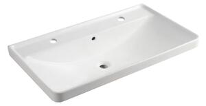 Mereo Mereo, Chiuvetă dublă Mobilier, 101x47,5x20,5 cm, ceramică, alb, MER-UC10148D