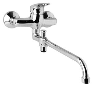 Mereo Mereo, Baterie de perete pentru apartament. miez, Sonata, fara accesorii pr. 18 mm - 330 mm, crom, MER-CB60203N