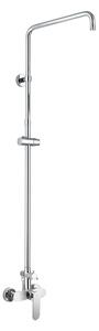 Mereo Mereo, Baterie de duș de perete Mada 150 mm cu tijă de duș fără accesorii, MER-CBE60104SM
