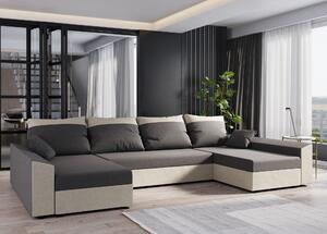 Colțar în formă de U Paragon U (bej + maro). 1057387