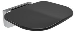 Mereo Mereo, Scaun de dus, duroplast, negru, MER-CSS121B