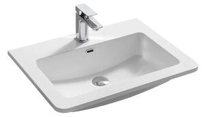 Mereo Mereo, Lavoar pentru mobila, 61x46,5x16 cm, marmura turnata, alb, MER-UCM6147