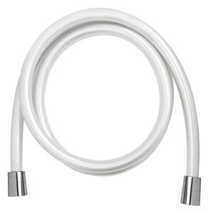 Mereo Mereo, Furtun de duș alb, lucios 150 cm, sistem anti-răsucire, MER-CB111W