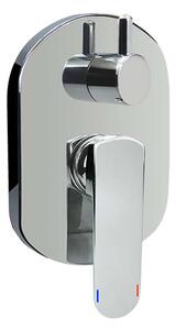 Mereo Mereo, Baterie de duș ascunsă cu comutator, Mada, Mbox, capac rotund, MER-CBQ60106MB
