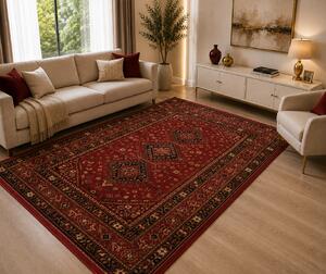 Covor Clasic, Lotos 1531, Grena, Diverse Dimensiuni, 1800 gr mp