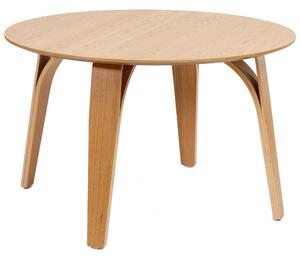 MAZZONI EXPORT BOLZANO 1200 Stejar Natural - MASĂ ROTUNDĂ DIN LEMN PENTRU BUCĂTĂRIE DINING LIVING MODERN CLASSIC