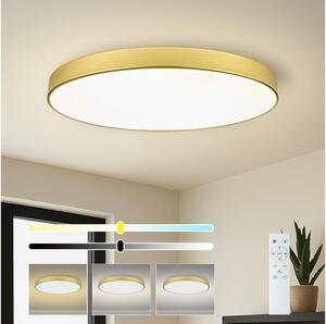 Brilagi - Corp LED dimabil POOL SMART, 128W, 230V, 100 cm, auriu, Wi-Fi Tuya + telecomandă
