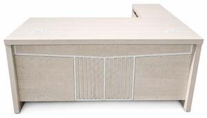 Birou directorial Valente cu dulap lateral mobil - dimensiuni 2000*1000*750 mm