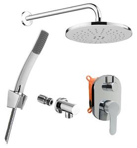 Mereo Mereo, set de duș Zuna cu robinet ascuns cu două căi, MER-CB650SZ1