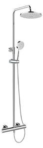 Mereo Mereo, Baterie termostatica de dus cu cap de dus rotund, MER-CB60104TSA