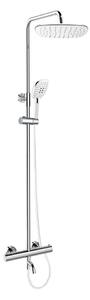 Mereo Mereo, Baterie termostatică pentru baie cu duș pătrat, MER-CB60101TSJ