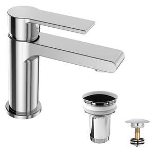 Mereo Mereo, Baterie lavoar, Dita, cu clic-clac CH03VS, crom, MER-CBE10104DC