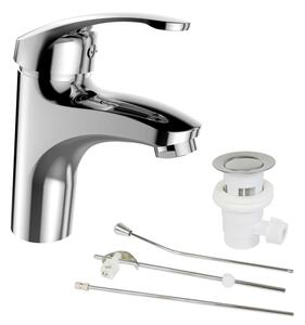Mereo Mereo, Baterie pentru lavoar, Sonata, cu iesire, crom, MER-CB10104N
