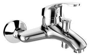 Mereo Mereo, Baterie pentru cada montată pe perete, Sonata, fără accesorii, crom, MER-CB90103N
