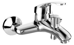 Mereo Mereo, Baterie pentru cada de perete, Sonata, cu comutator ceramic, fara accesorii, crom, MER-CB90104N