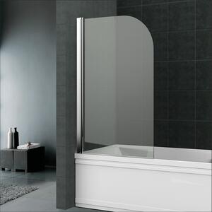 Mereo Mereo, Paravan de dus, aluminiu lustruit, Sticla transparenta, MER-CK70123K