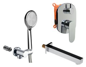 Mereo Mereo, Set de baie cu robinet ascuns cu două căi, MER-CB650VV1
