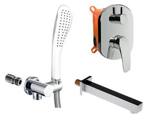 Mereo Mereo, Set de baie cu robinet ascuns cu două căi, MER-CB650VE1