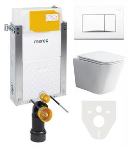 Mereo Mereo, set WC pentru perete, MER-MM01SETRB