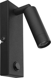 TK Lighting Enzo lampă de perete 1x3 W negru 4484