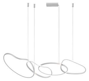 ITALUX PND-22412-S4-WH - Lustră suspendată pe cablu FONTE LED/60W/230V alb