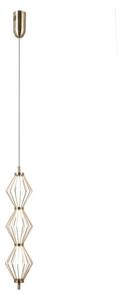 ITALUX PND-34403-3V-HBR - Candelabru LED suspendat pe cablu SEVILLA, 15W, 230V, 3000K, auriu