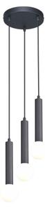 ITALUX PND-33574-3-BK - Lustră suspendată pe cablu FILANO, 3xG9/5W/230V, neagră