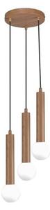 ITALUX PND-33574-3-WD - Lustră suspendată pe cablu FILANO 3xG9/5W/230V maro
