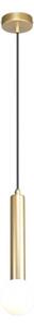 ITALUX PND-33574-1-GD - Pendul FILANO suspendat pe cablu, 1xG9/5W/230V, auriu