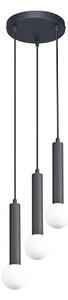 ITALUX PND-33574-3-BK - Lustră suspendată pe cablu FILANO, 3xG9/5W/230V, neagră