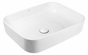 Oltens Hadsel lavoar 50x40 cm dreptunghiular de blat alb luciu 40808000