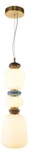 ITALUX PND-94981V-3A-GD - Lustră LED suspendată pe cablu EVANS LED/19W/230V 3000K aurie