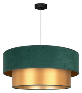 Lustră Pendul Duolla, Dorina, Verde, dormitor, Țesătură / Textil, Viața tânără