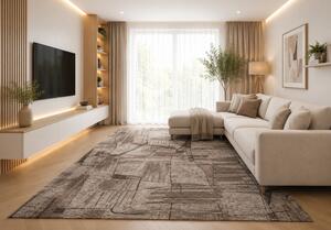 Covor Modern, Mira 24181, Bej, Dreptunghiular, Diverse Dimensiuni
