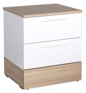 Noptieră Sivadu 5 (stejar + alb). 1094436